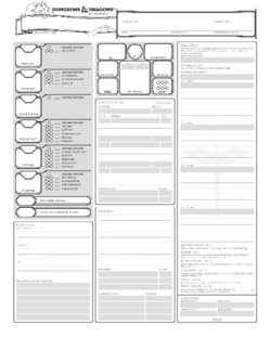 Rogue Sheet