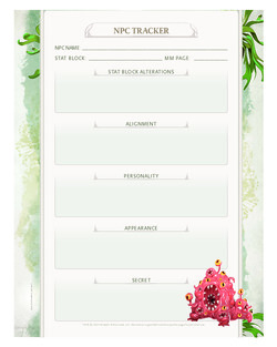 NPC Tracker