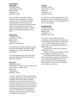 Elemental Spellbook Preview